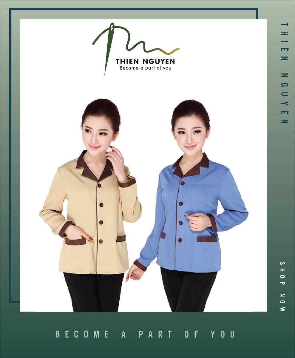 đồng phục tạp vụ