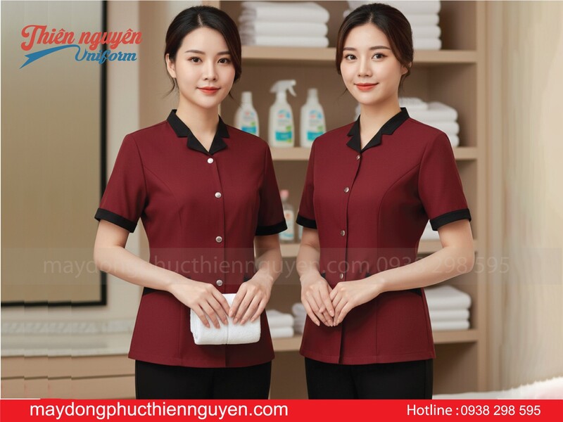 Mẫu đồng phục tạp vụ