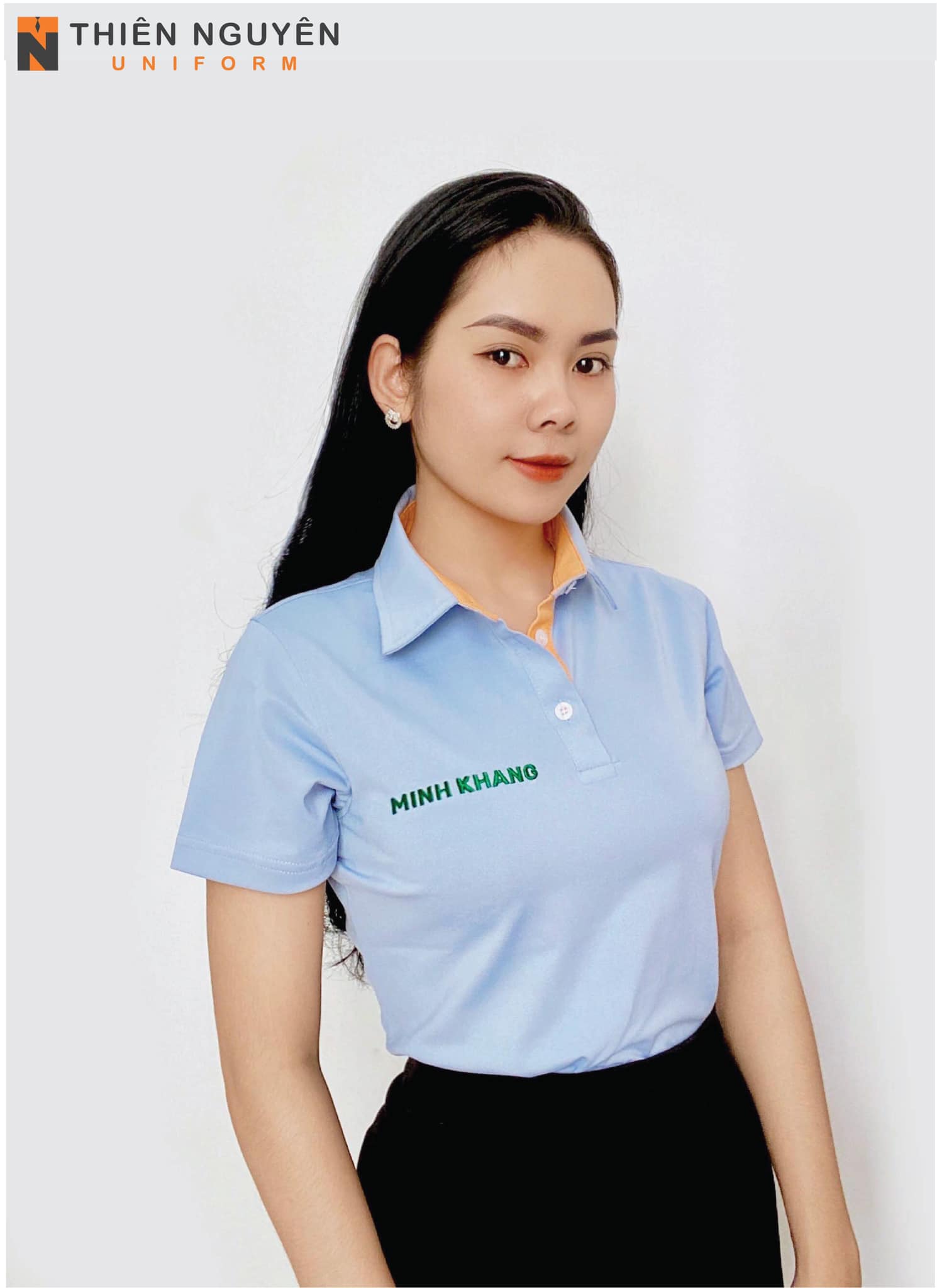 In áo đồng phục ở vị trí nào