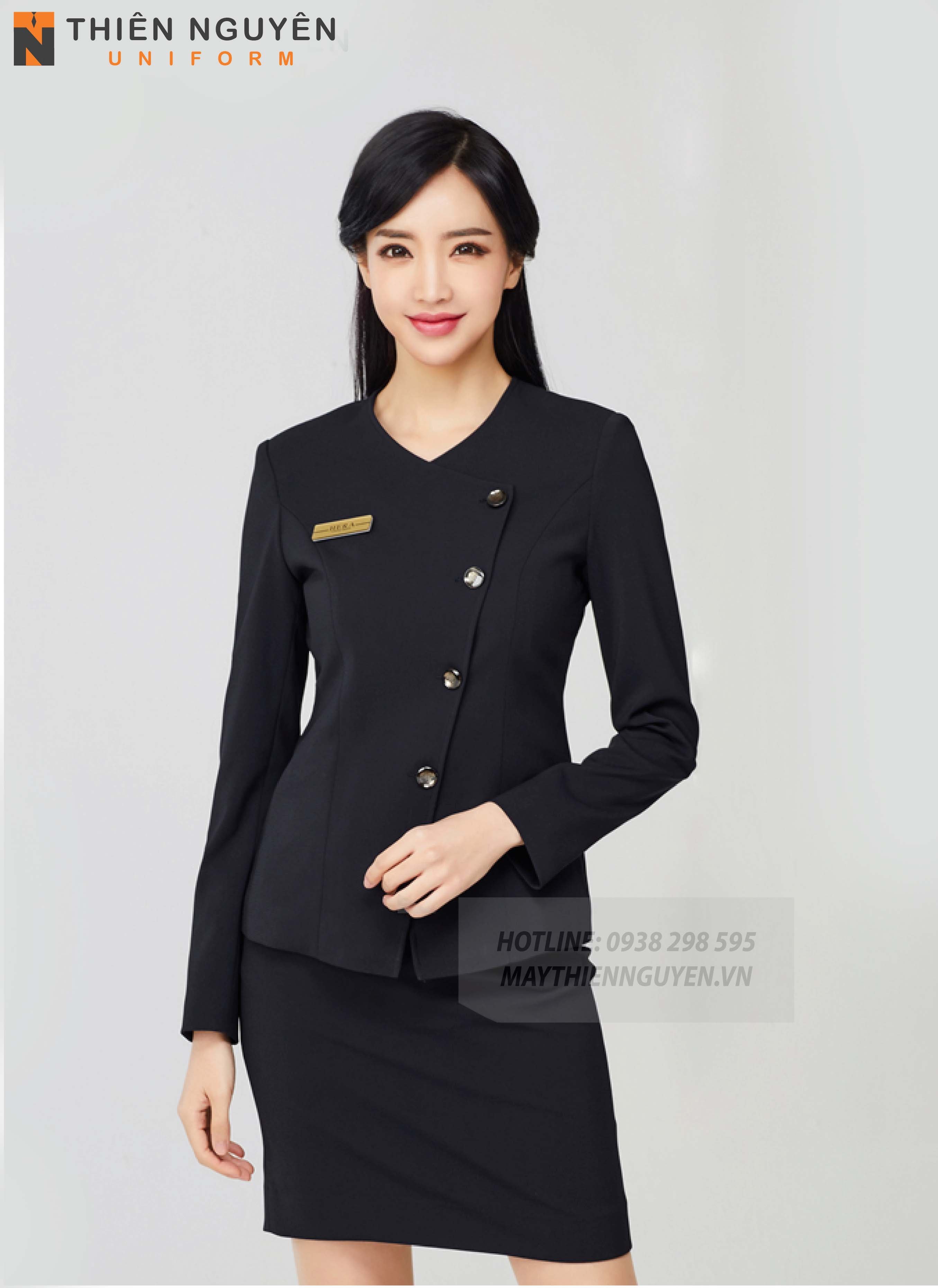 Kiểu dáng may đồng phục quản lí spa