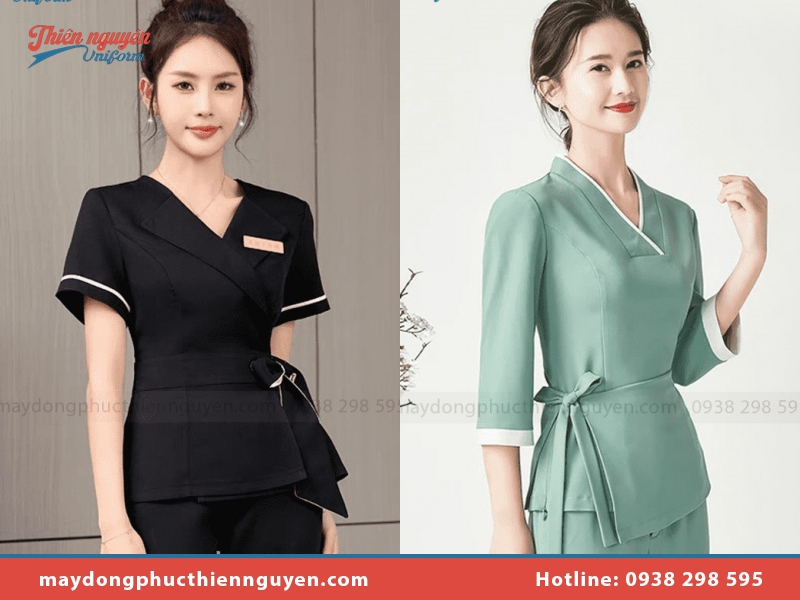 Các mẫu áo đồng phục spa đẹp nhất 2025
