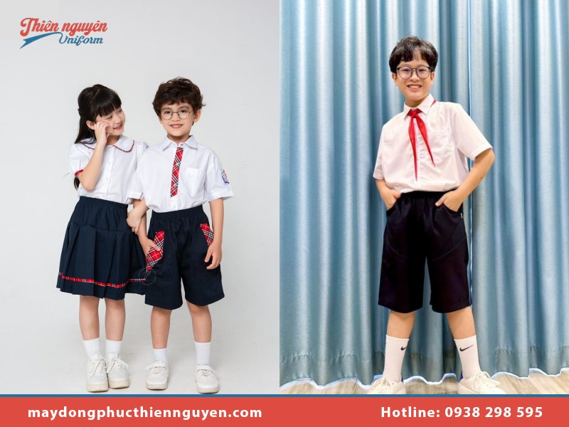 Liên hệ may áo sơ mi đồng phục học sinh tại Đồng phục Thiên Nguyên
