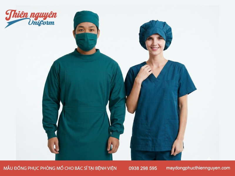 Mẫu đồng phục cho bác sĩ tại bệnh viện