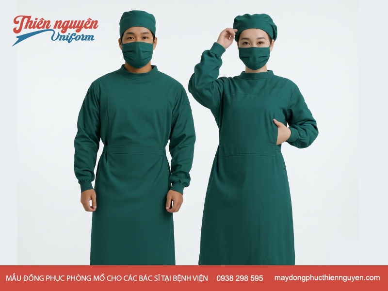 Mẫu áo choàng phòng mổ