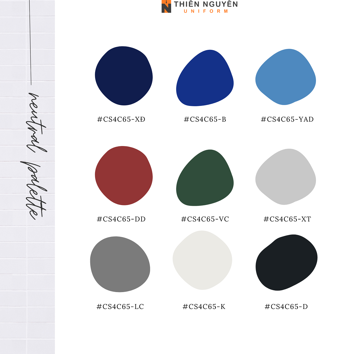 Quần áo công sở màu sắc hot trend tại Thiên Nguyên