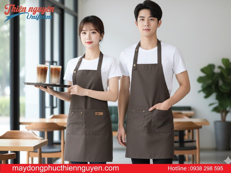 mẫu tạp dề đầu bếp đẹp