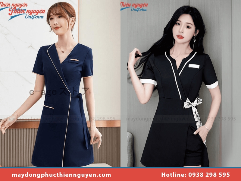 Xu hướng thiết kế váy đồng phục spa năm 2025