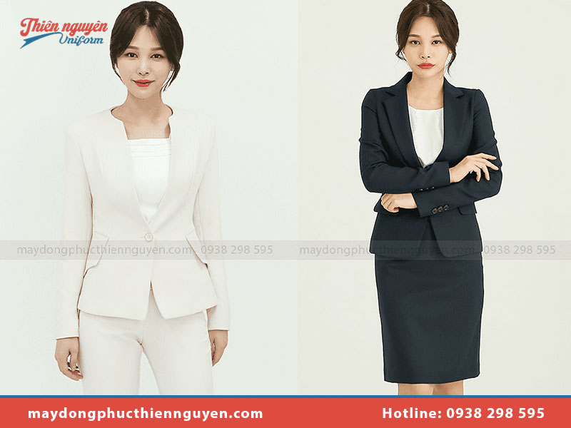 Mẫu vest đồng phục công sở đẹp