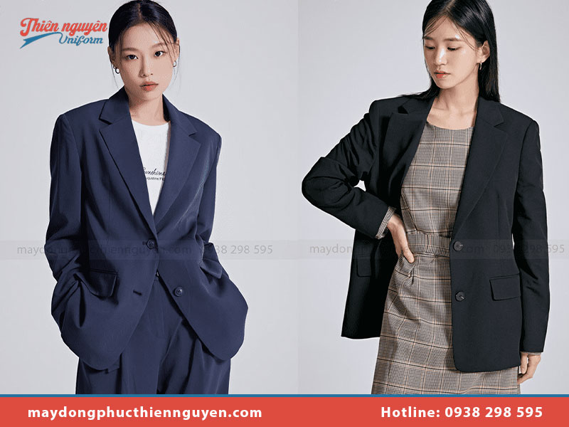 Mẫu vest đồng phục công sở đẹp