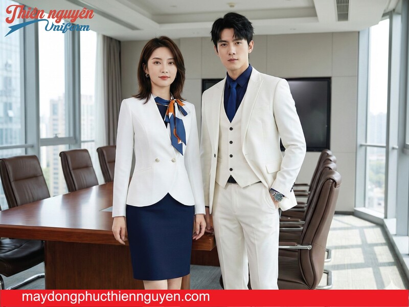 quy trình may vest lễ tân khách sạn tại May đồng phục Thiên Nguyên