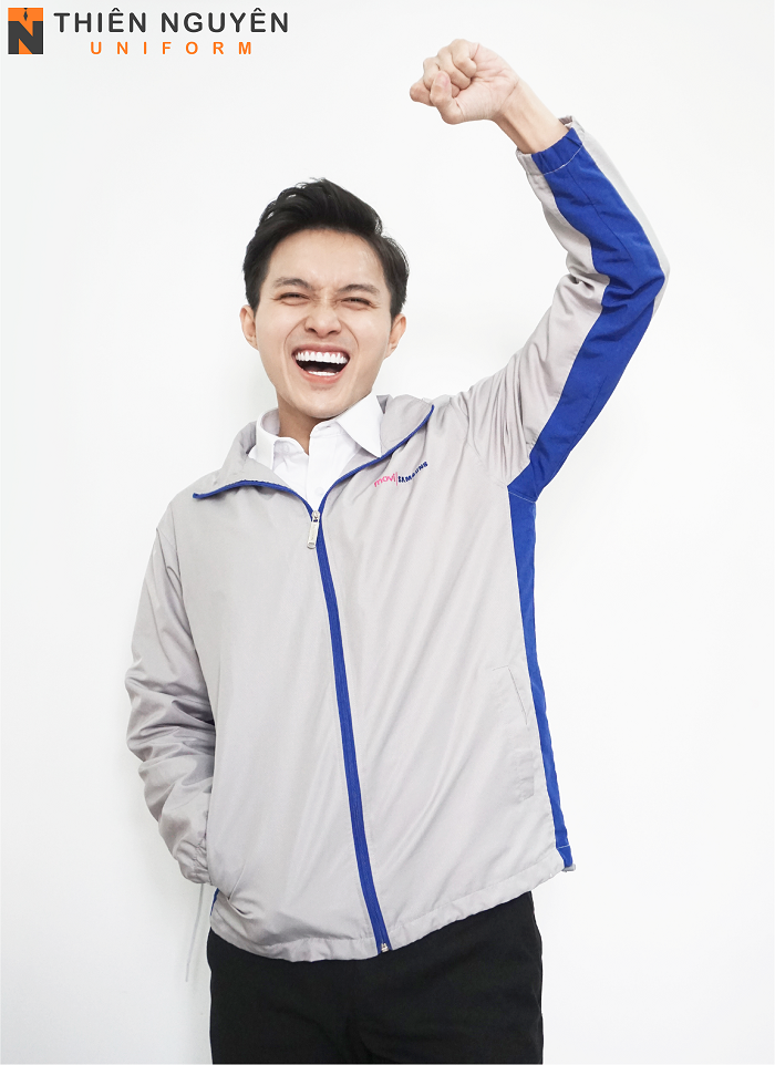 May áo khoác thu đông đồng phục