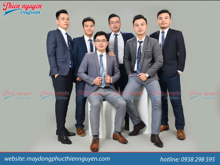 may áo vest công ty