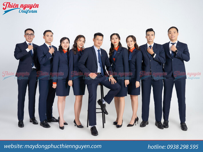 may áo vest công ty