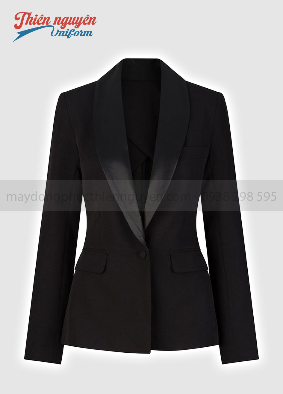 áo vest nữ dài tay có cổ