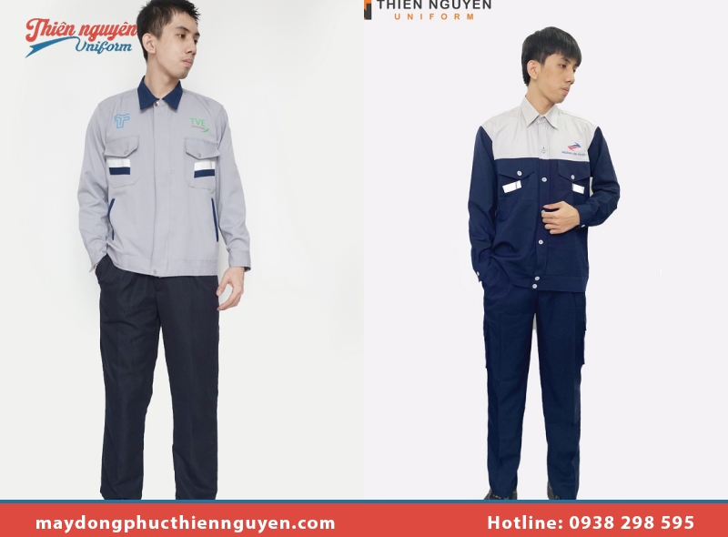 Địa chỉ may đo đồng phục công nhân giá rẻ Thiên Nguyên