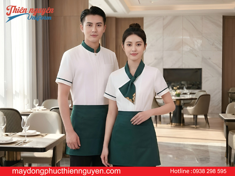Mẫu đồng phục nhà hàng chay đẹp