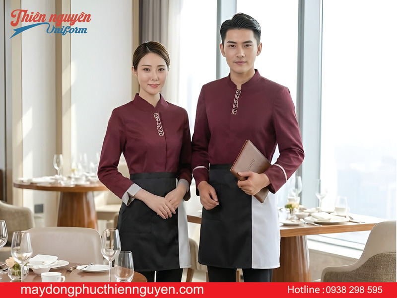 Mẫu đồng phục nhà hàng chay đẹp