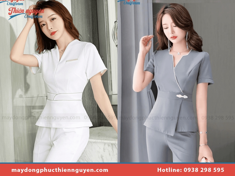 Mẫu đồng phục spa nhân viên massage đẹp nhất