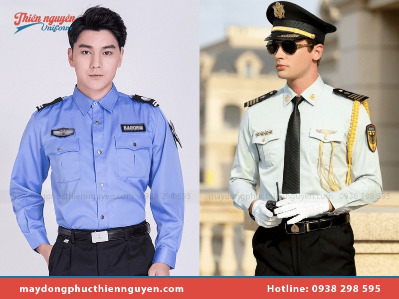 Mẫu đồng phục bảo vệ mới nhất 2025