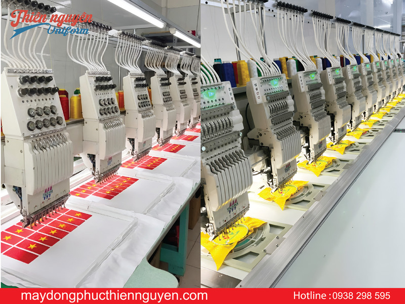 Thêu máy tính đáp ứng thời gian nhanh chóng