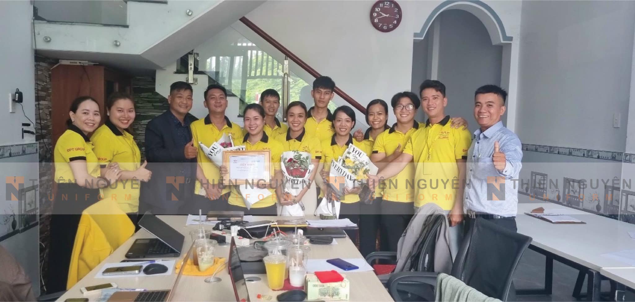 Xưởng may áo thun đồng phục luôn hot