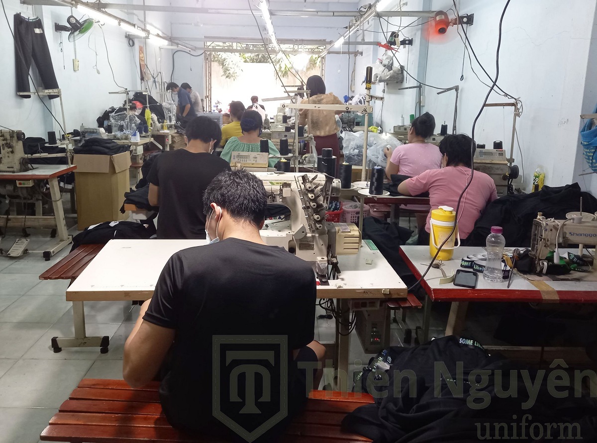 Xưởng may đồng phục áo thun