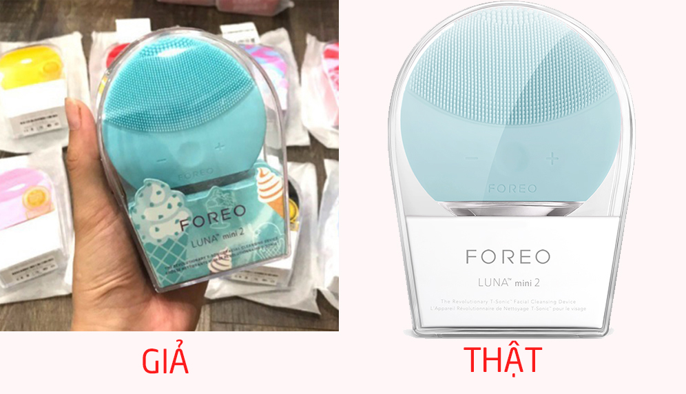 Cách phân biệt máy rửa mặt Foreo thật giả cực dễ Cách phân biệt máy rửa mặt Foreo thật giả cực dễ