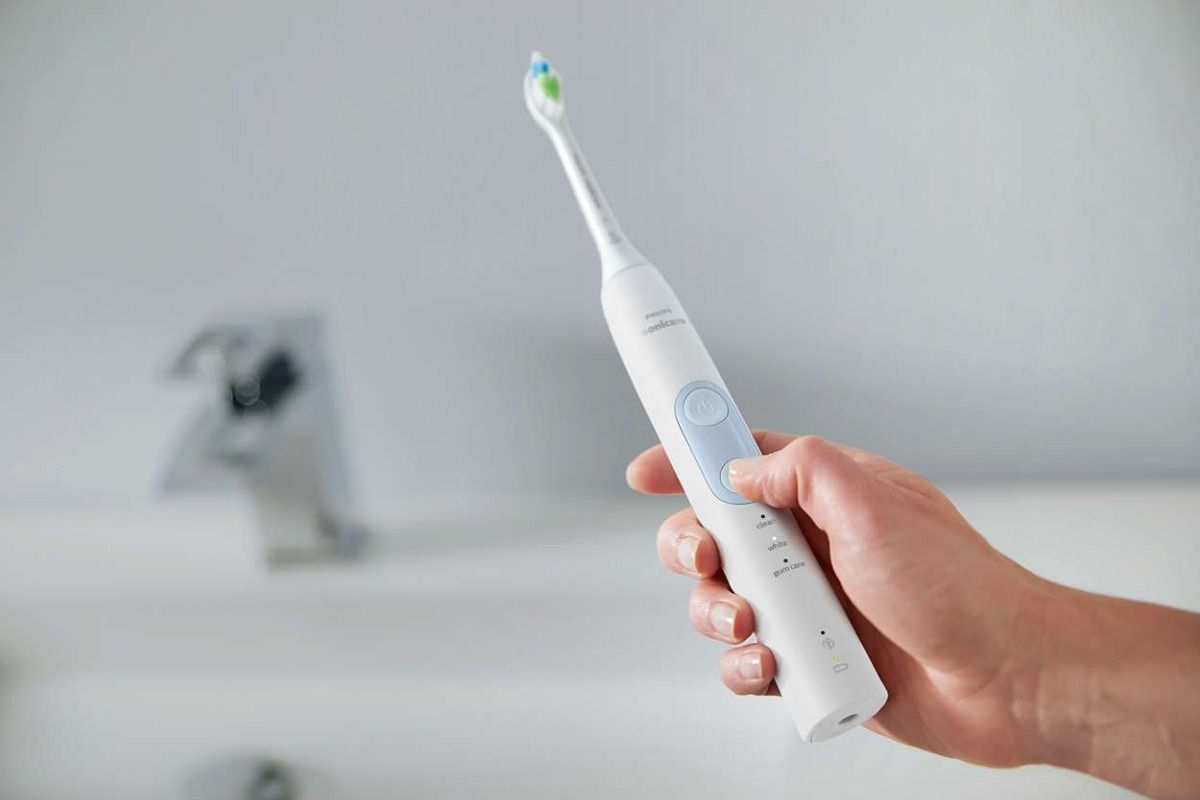 Ảnh thực tế bàn chải điện Philips Sonicare 5100 Ảnh thực tế bàn chải điện Philips Sonicare 5100