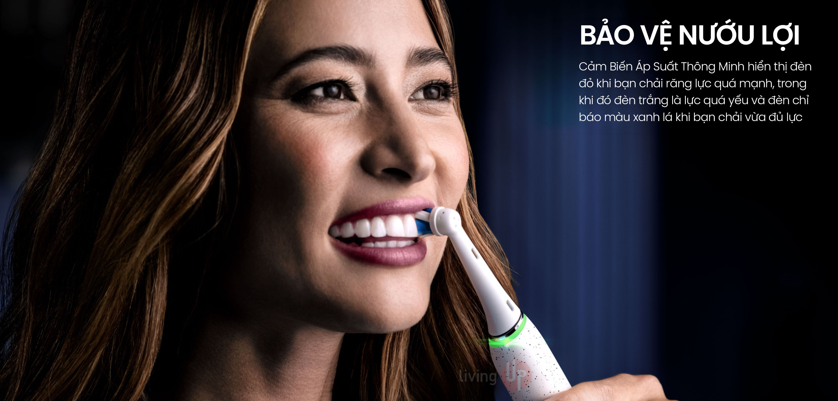 Ban chai dien oral-b io series 10 bao ve nuou loi