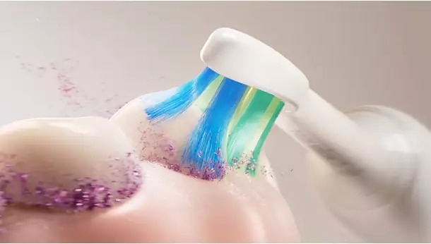 Loại bỏ mảng bám hiệu quả gấp 3 lần, nhẹ nhàng cho răng nướu