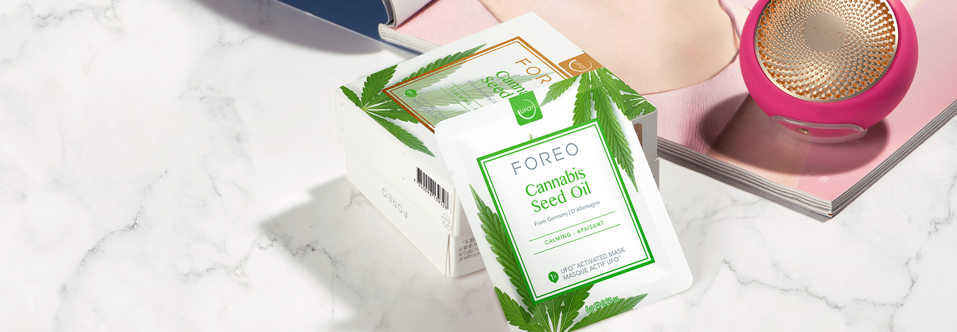 Mặt nạ FOREO UFO Cannabis Seed Oil