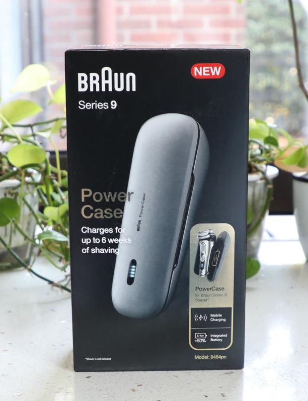 Hộp sạc máy cạo râu Braun PowerCase cho Series 9, 8 đầu tiên trên thế giới