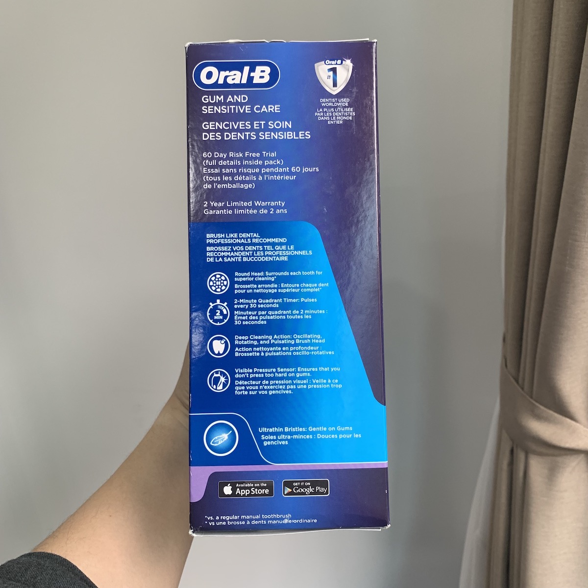 Ban chai dien Oral-B Gum care and sensitive