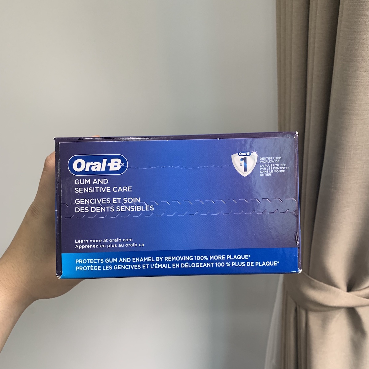 Ban chai dien Oral-B Gum care and sensitive nguyên seal