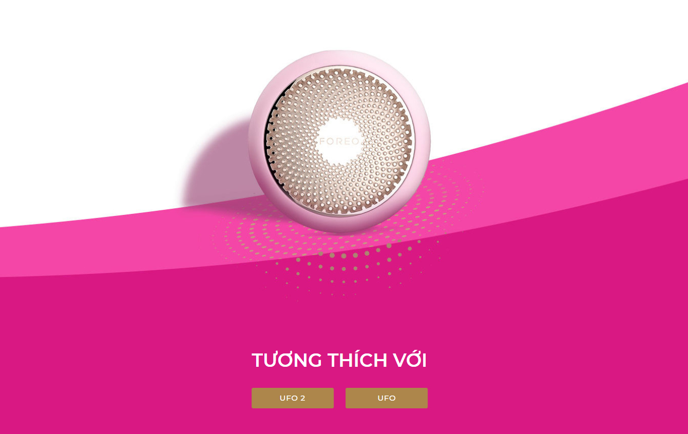 Mặt nạ FOREO UFO Shimmer Freak