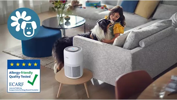 Loại bỏ đến 99,99% chất gây dị ứng