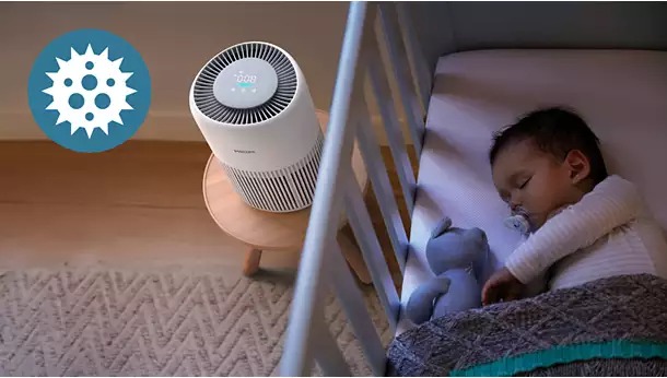 Loại bỏ hiệu quả vi-rút và vi khuẩn trong không khí