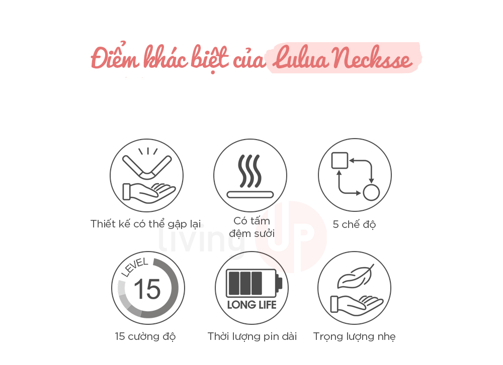 Diem khac biet cua may massage co lulua necksse