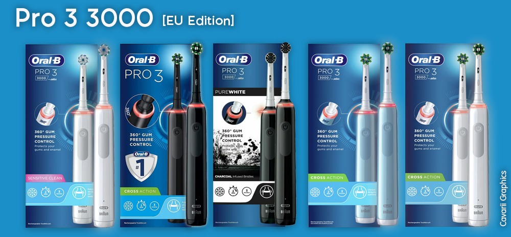 Ban chai dien Oral B Pro 3 3000 EU Edition