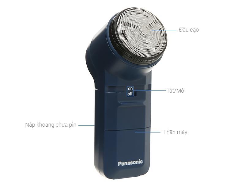 Về thiết kế máy cạo râu Panasonic