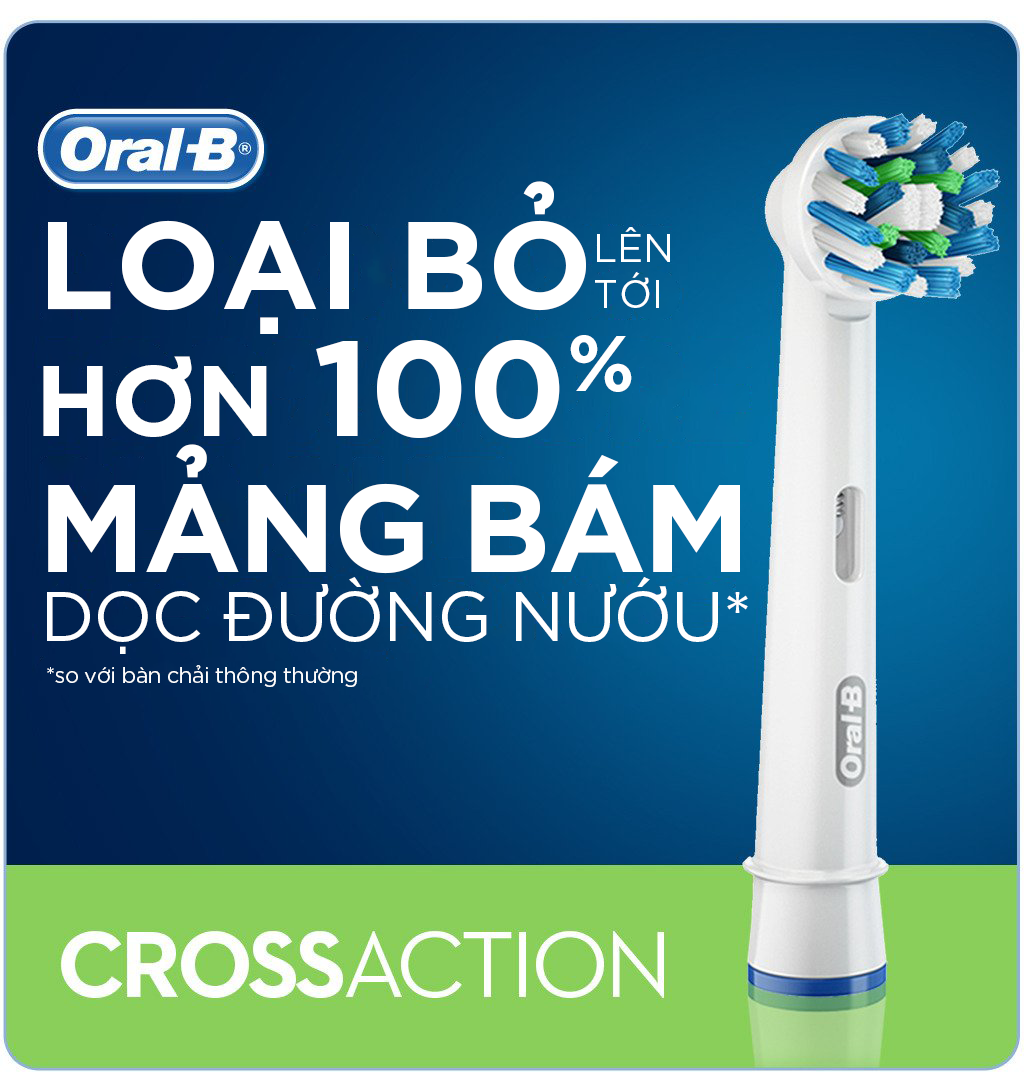 Dau ban chai Oral-B Cross Action