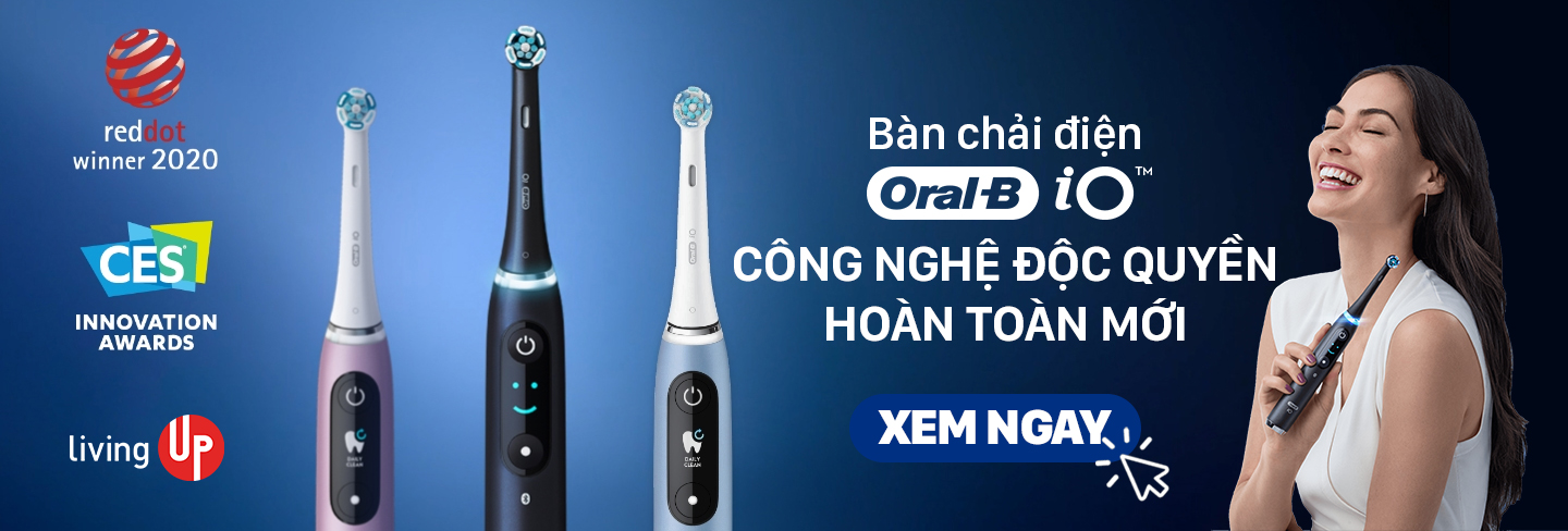 Ban chai dien Oral B iO Series chinh hang gia tot