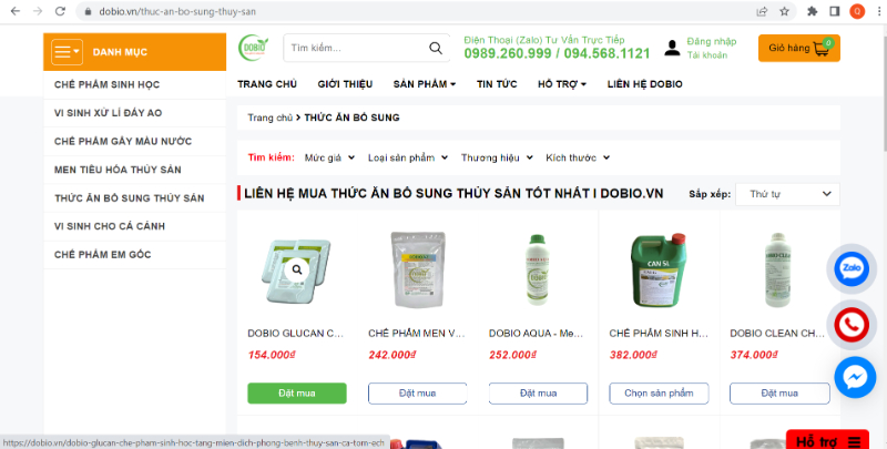 DOBIO - địa chỉ mua hàng