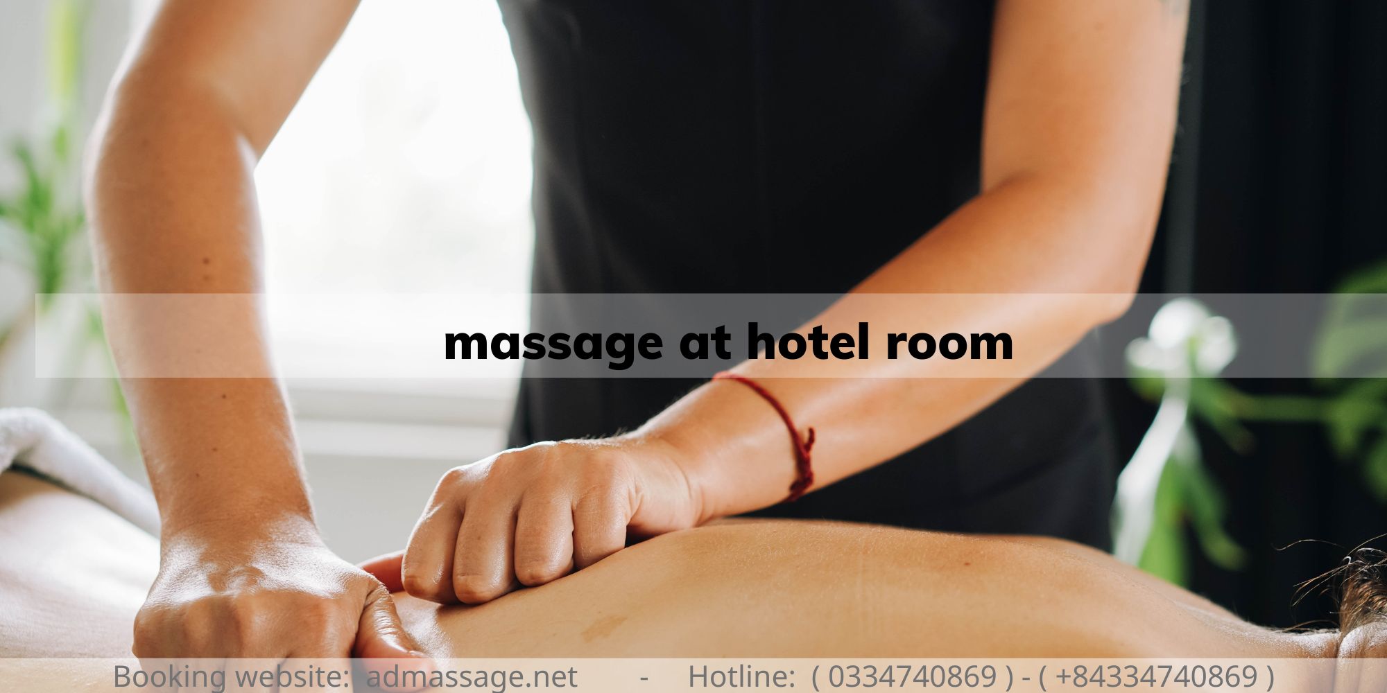 massage at hotel room