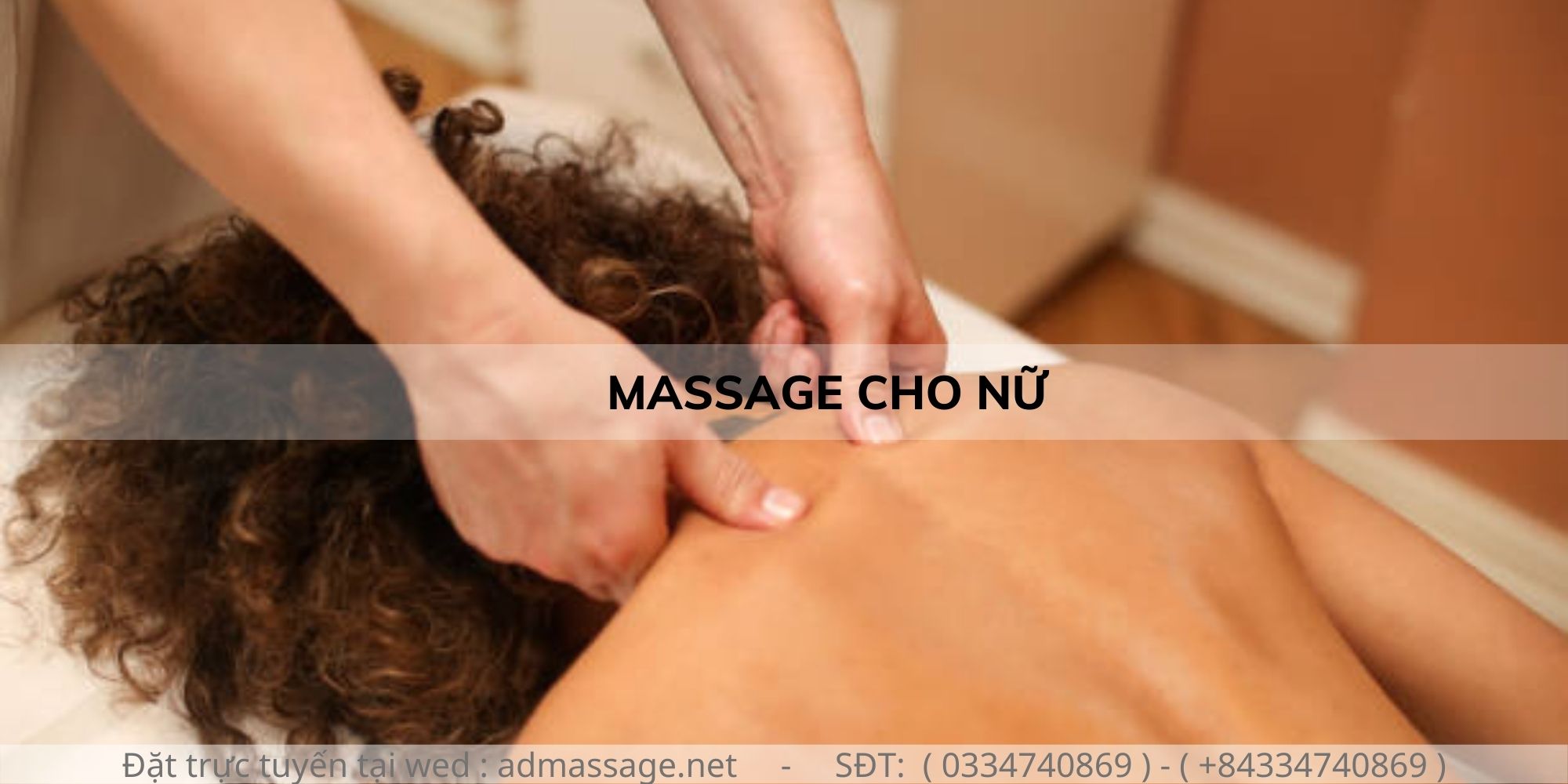 MASSAGE CHO NỮ
