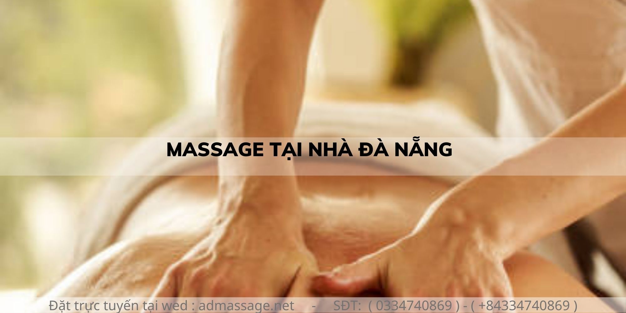 MASSAGE TẠI NHÀ ĐÀ NẴNG