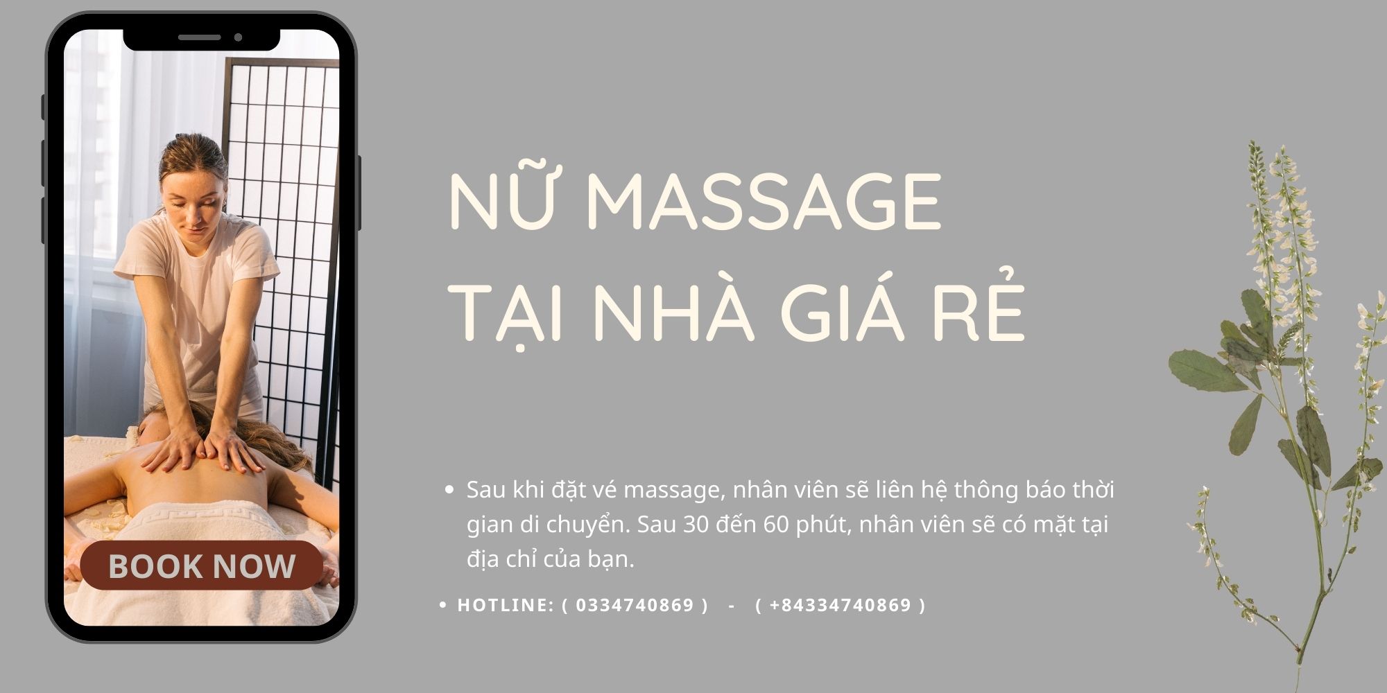 NỮ MASSAGE TẠI NHÀ GIÁ RẺ