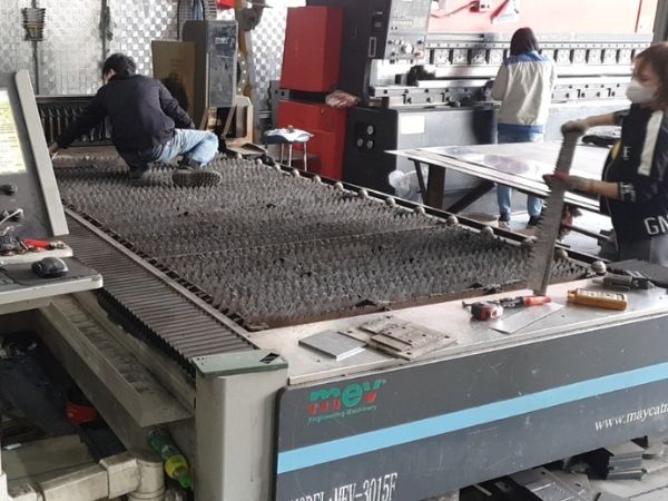 các phổi trước khi chế tạo