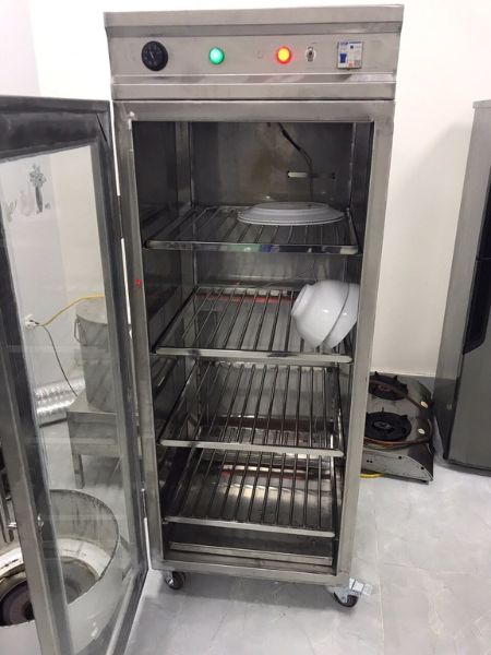 Tủ sấy khay ăn công nghiệp 1 cánh số lượng sấy 100-200 khay