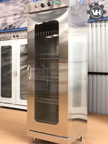 Tủ sấy bát đãi công nghiệp 1 cánh đặc biệt - Inox Vĩnh Hoàng